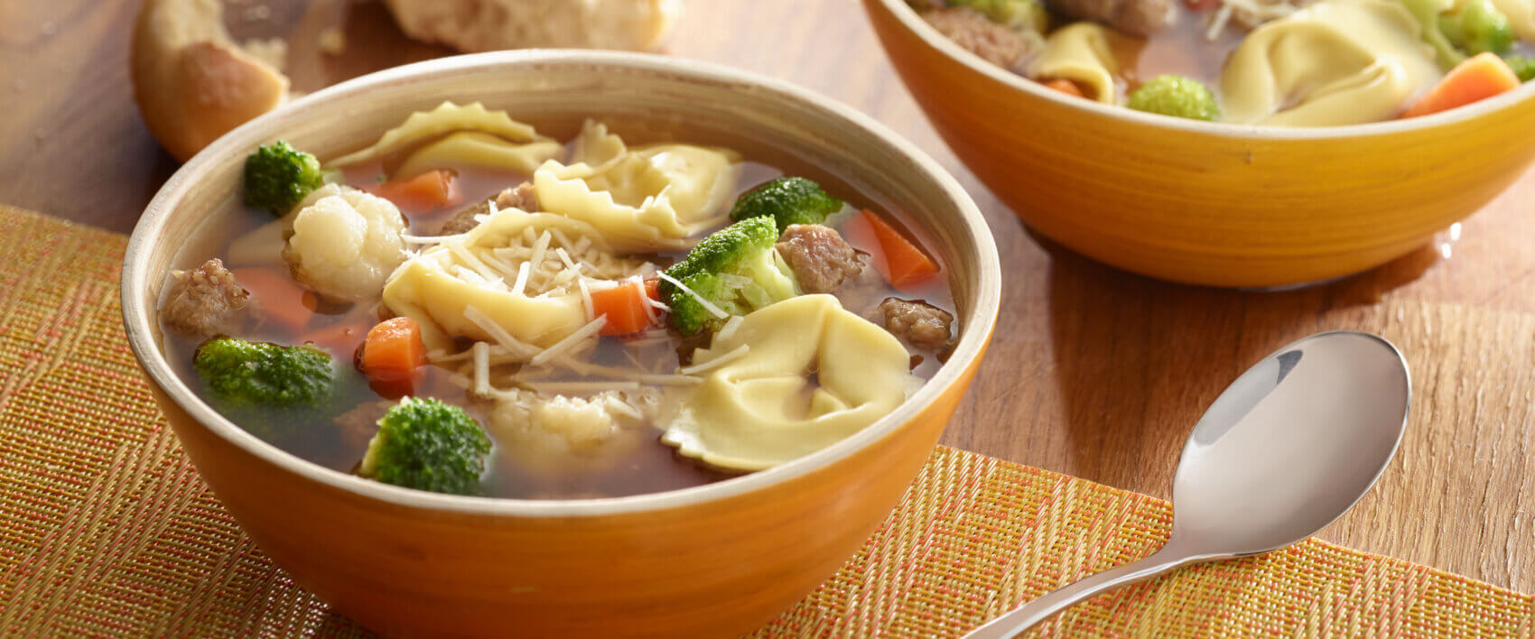 Sausage Tortellini Soup - HERB-OX® bouillon