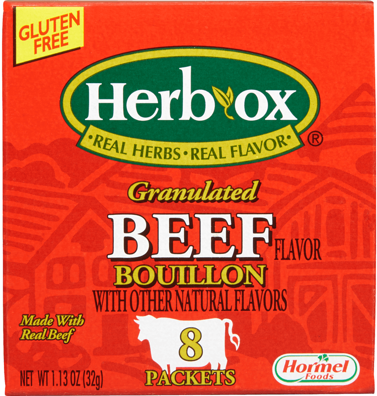 Beef Bouillon packet package