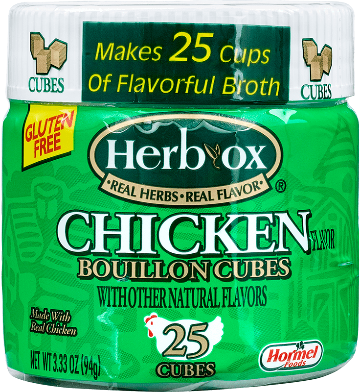 Chicken Bouillon cubes package