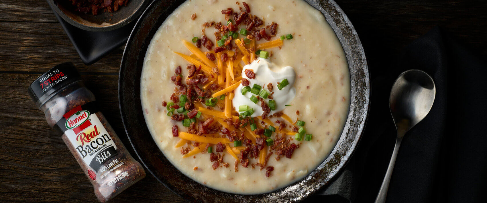 Loaded Mashed Potato Soup - HORMEL® BLACK LABEL® Bacon