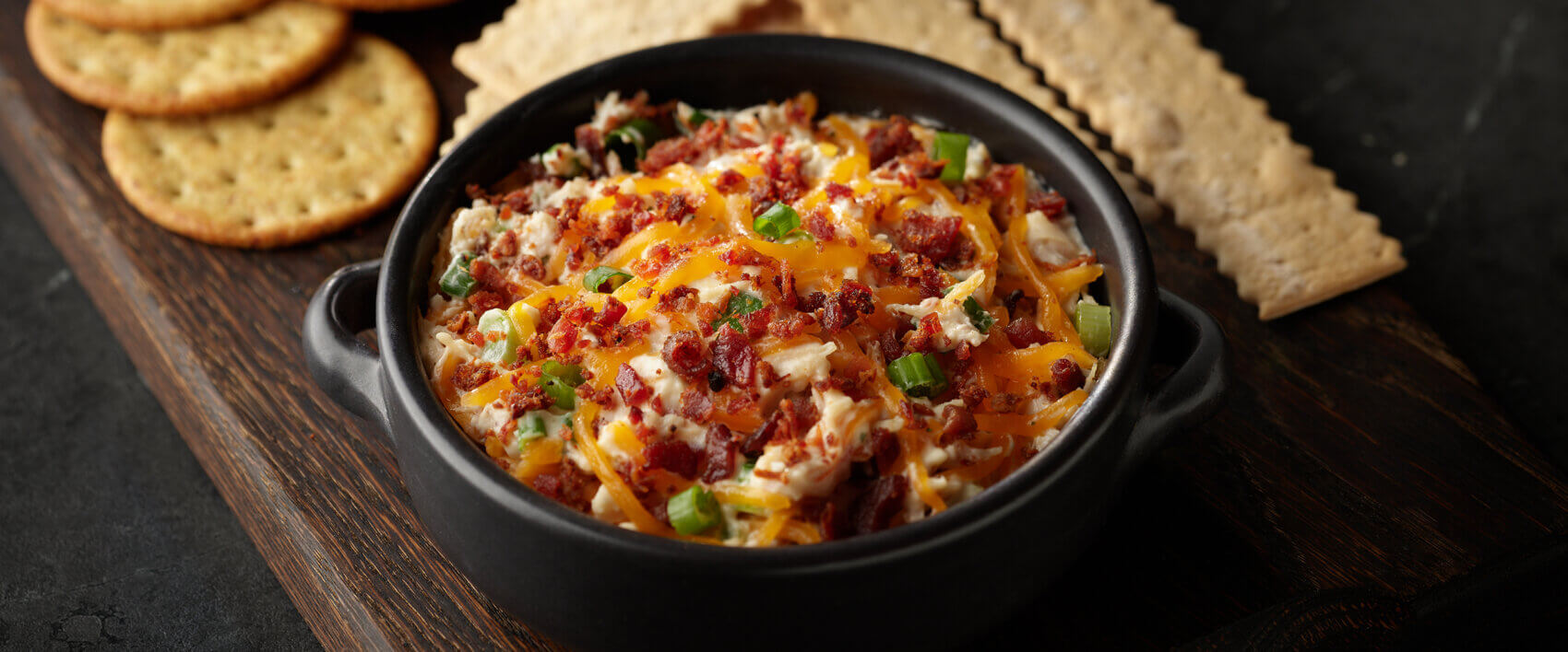 Cheesy-Chicken and Bacon Ranch Dip - HORMEL® BLACK LABEL® Bacon