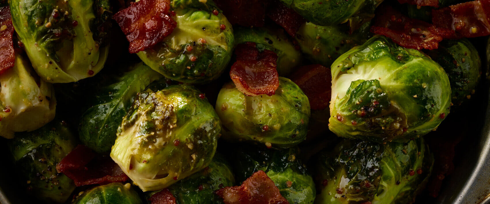 Roasted Honey and Bacon Brussels Sprouts - HORMEL® BLACK LABEL® Bacon