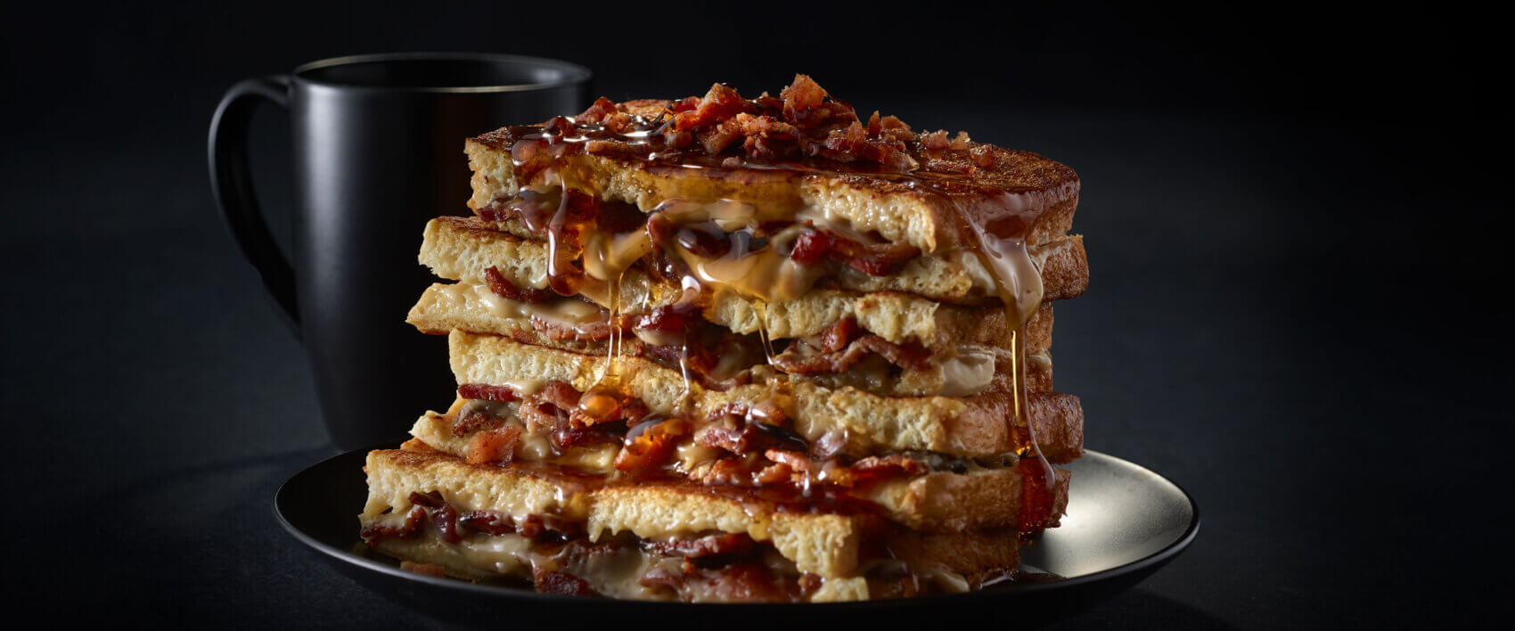 Bacon Stuffed French Toast - HORMEL® BLACK LABEL® Bacon