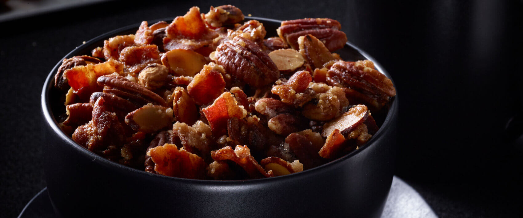 Candied Nuts and Bacon - HORMEL® BLACK LABEL® Bacon