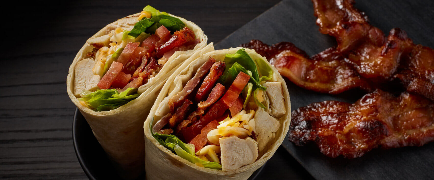 Ranch Bacon Chicken Wrap - HORMEL® BLACK LABEL® Bacon