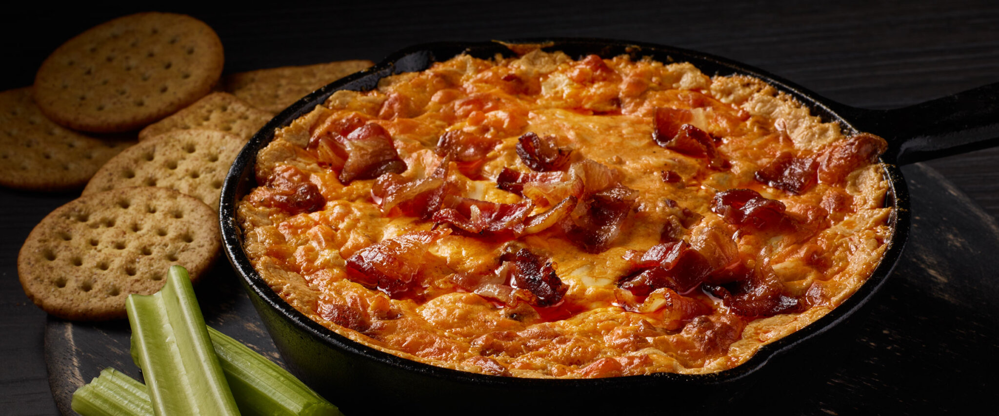 Ranch Bacon Buffalo Chicken Dip - HORMEL® BLACK LABEL® Bacon