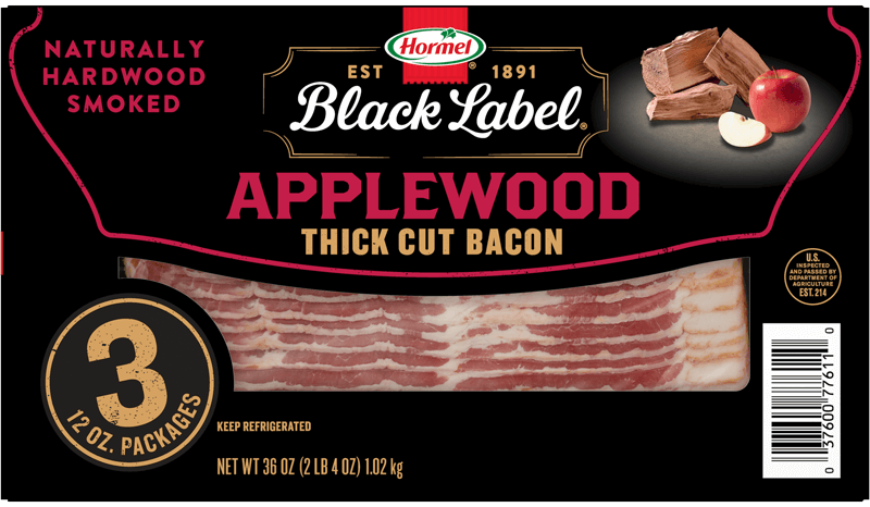 Applewood Thick Cut Bacon package