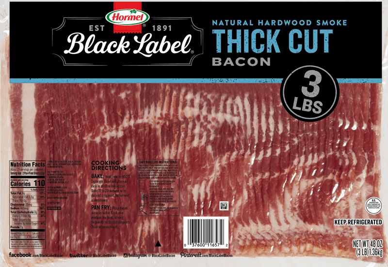Thick Cut Bacon package