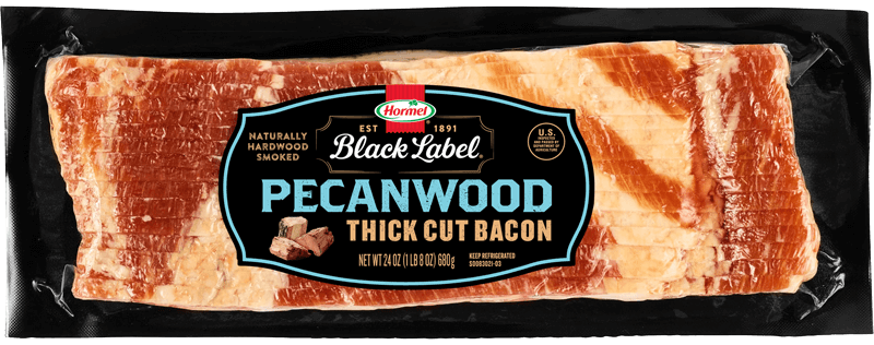Pecanwood Bacon Thick Cut Stack Pack package