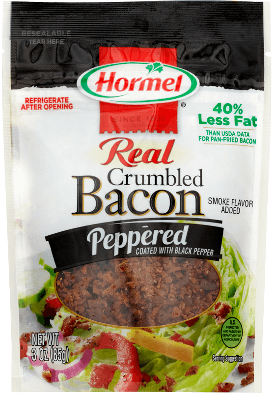 Real Crumbled Bacon Peppered package