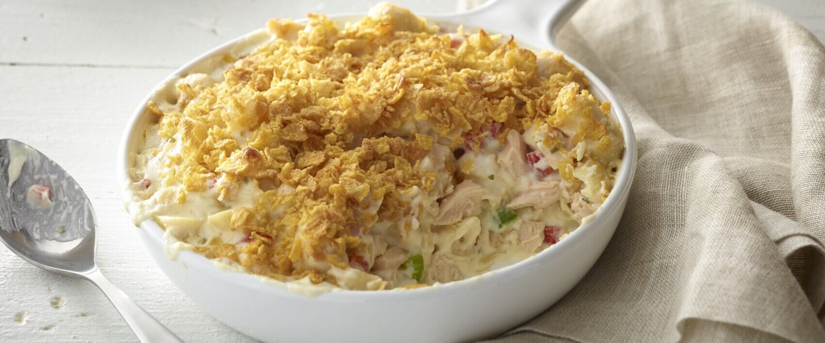 Chicken and Cream Cheese Casserole - HORMEL® Canned Meats