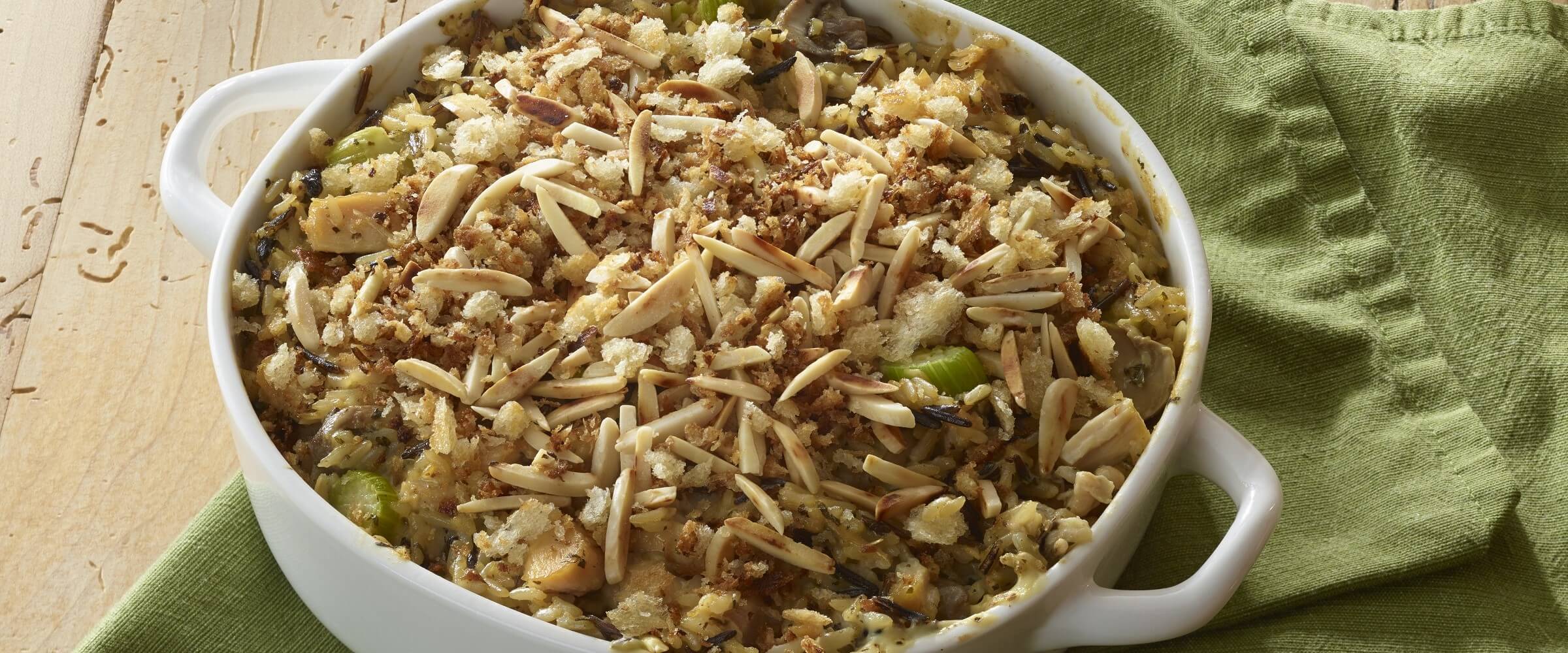 Chicken wild rice casserole