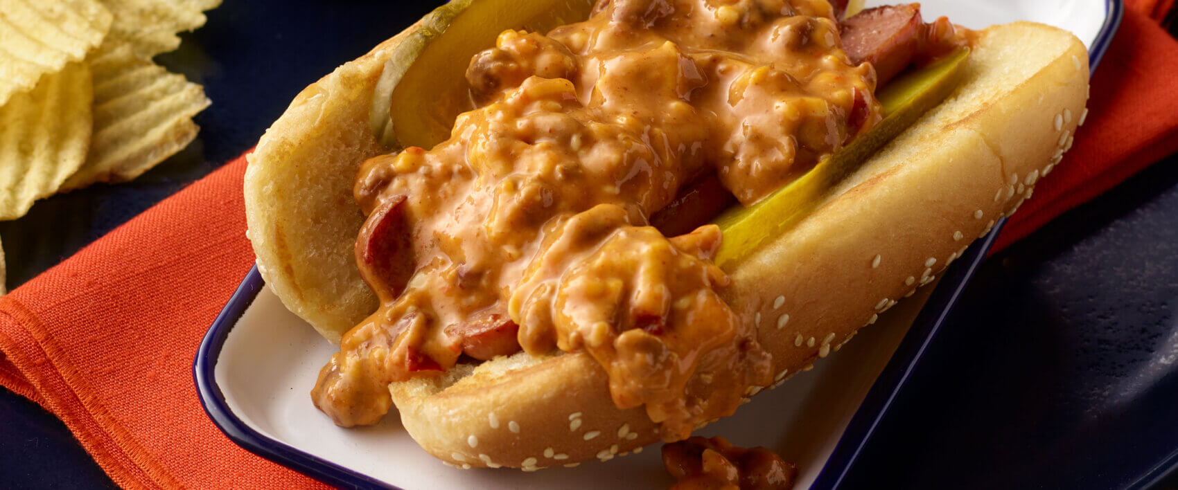 Chicago Chili Pimento Dog HORMEL® Chili