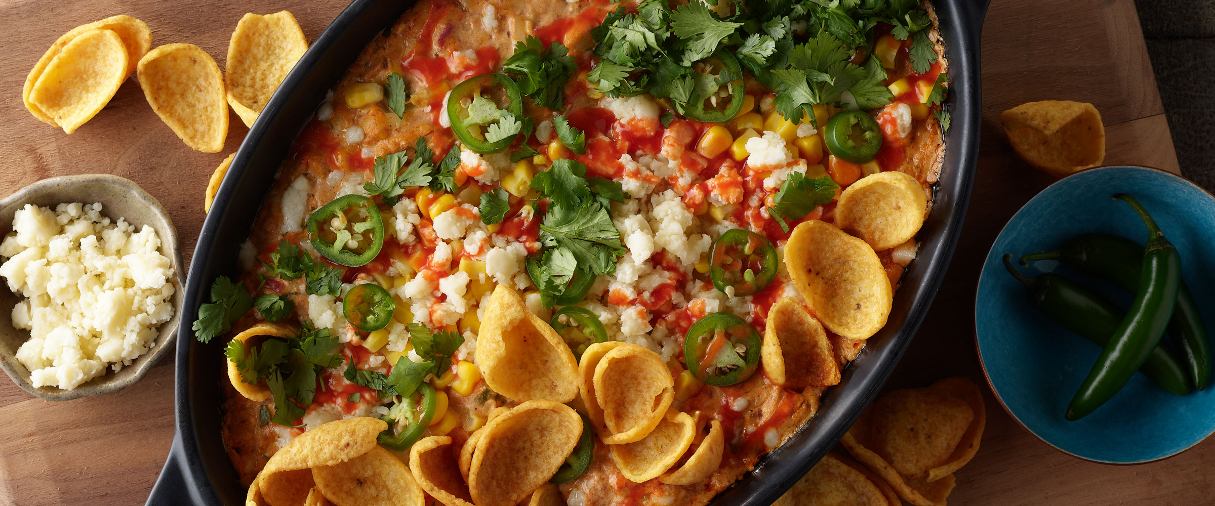Mexican Inspired Street Corn Dip