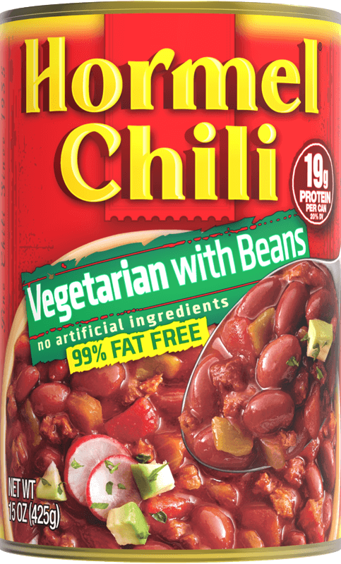 Chili Vegetarian with Beans can