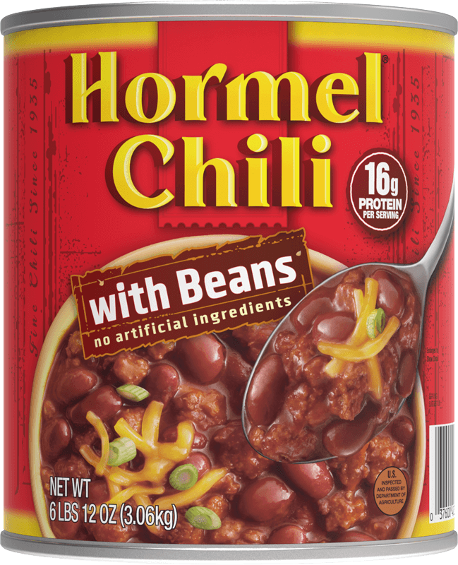 Hormel Chili with Beans 108oz Can