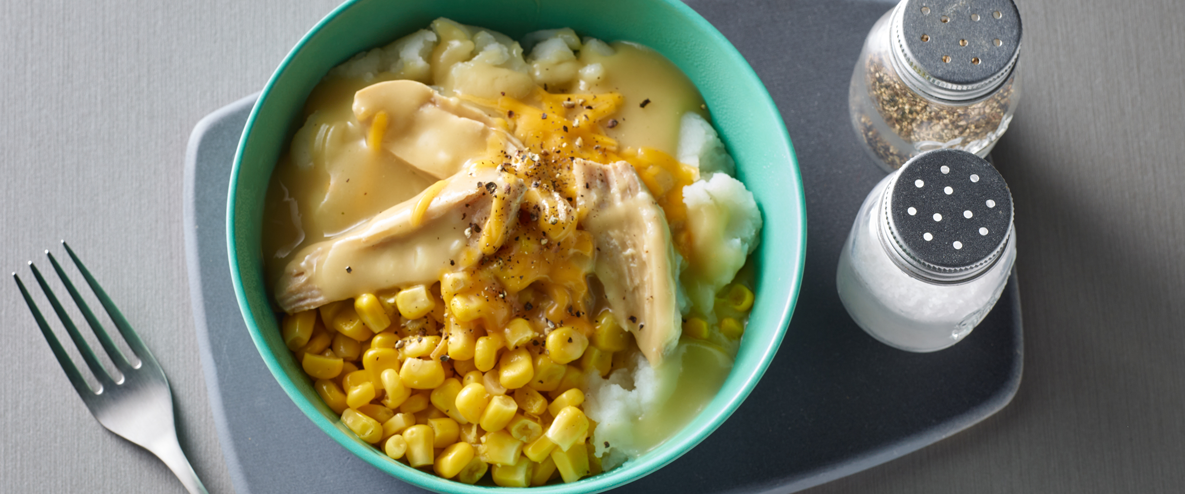 Chicken and Mashed Potato Bowl