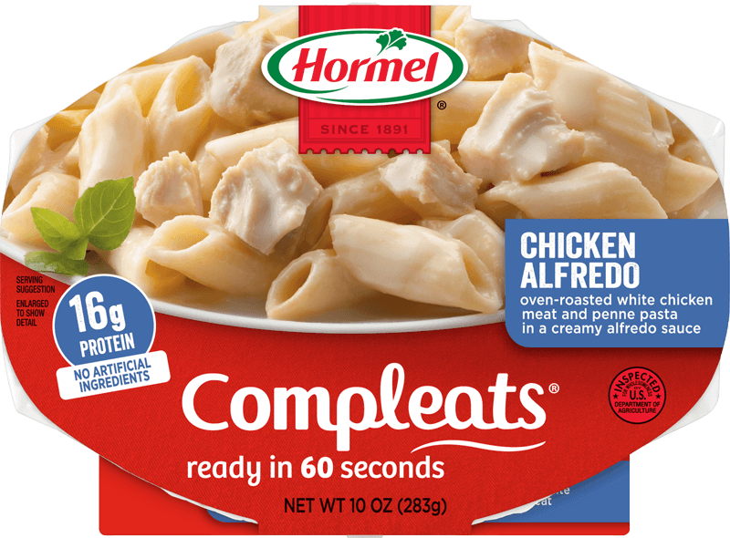 Chicken Alfredo Compleats package