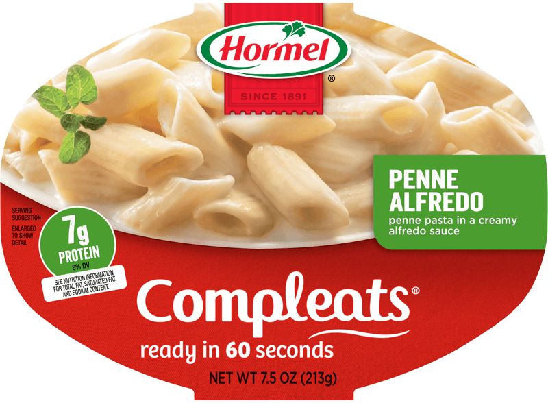 Penne Alfredo Compleats package