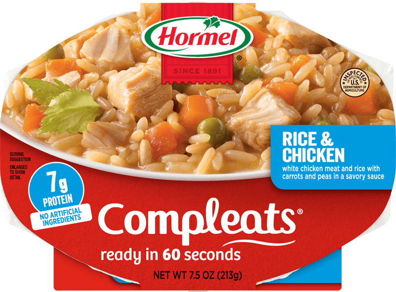 Rice & Chicken Compleats package