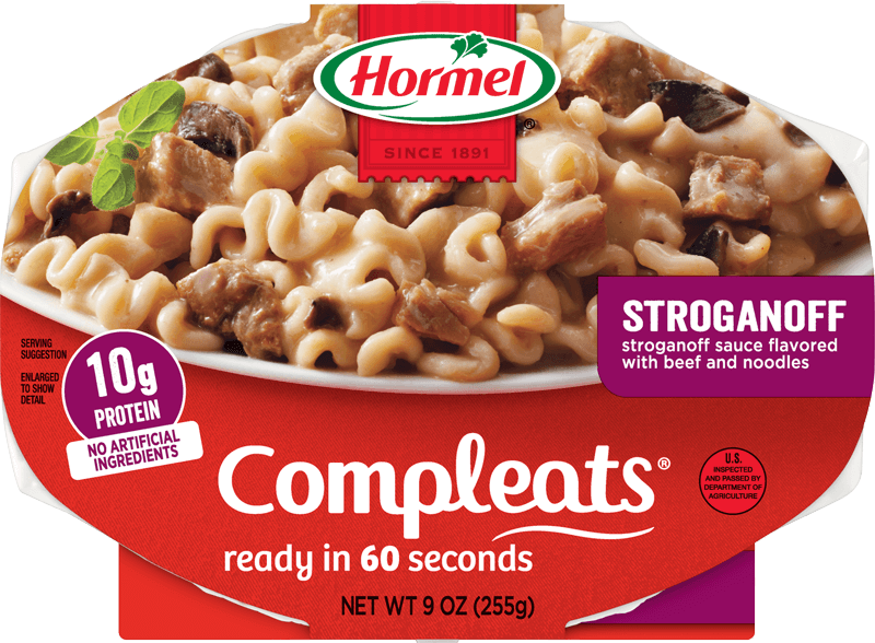 Stroganoff Compleats package