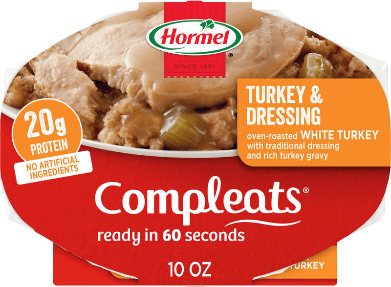 Turkey & Dressing Compleats package
