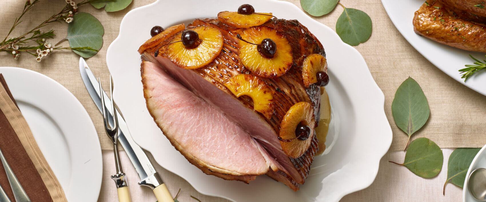 Spiced Brown Sugar Pineapple Ham - HORMEL® CURE 81® Ham