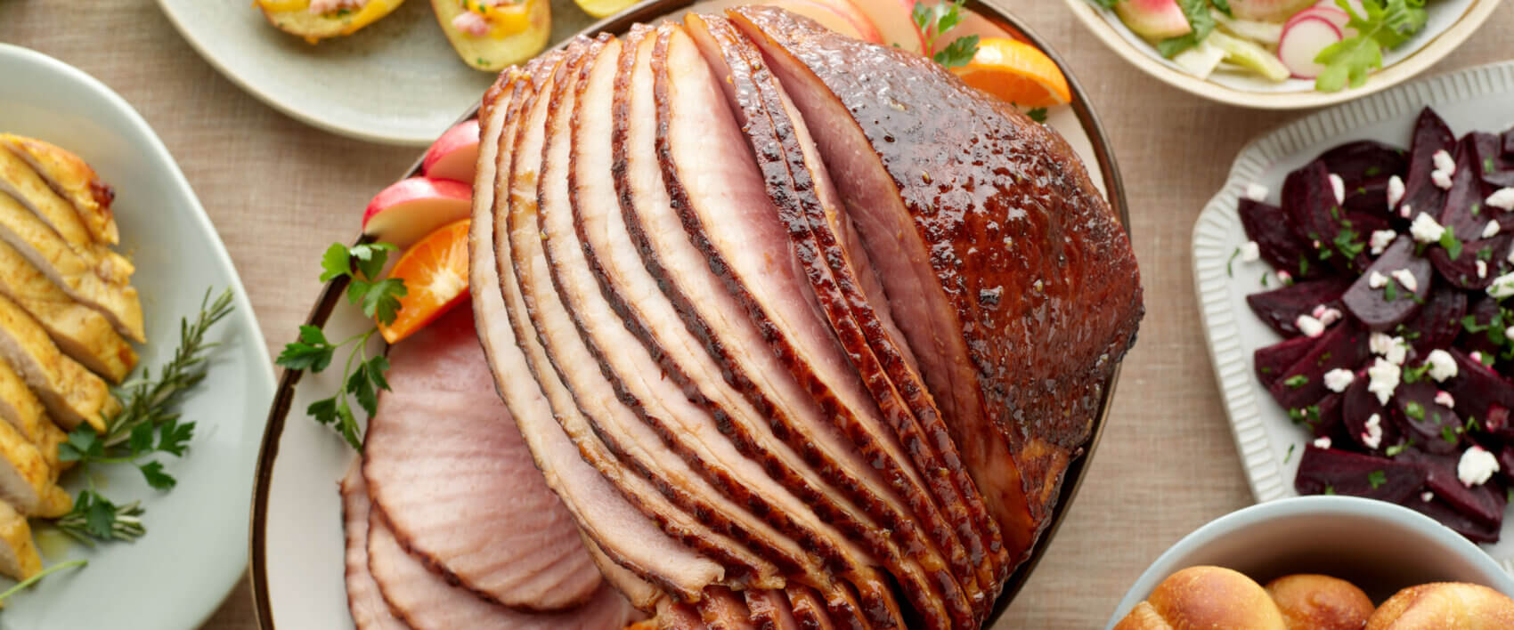 Apple Honey Glazed Ham HORMEL® CURE 81® Ham