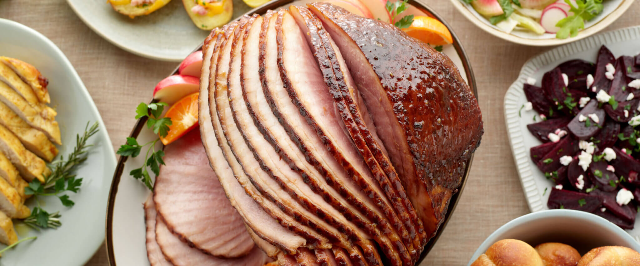 Apple Honey Glazed Ham HORMEL® CURE 81® Ham