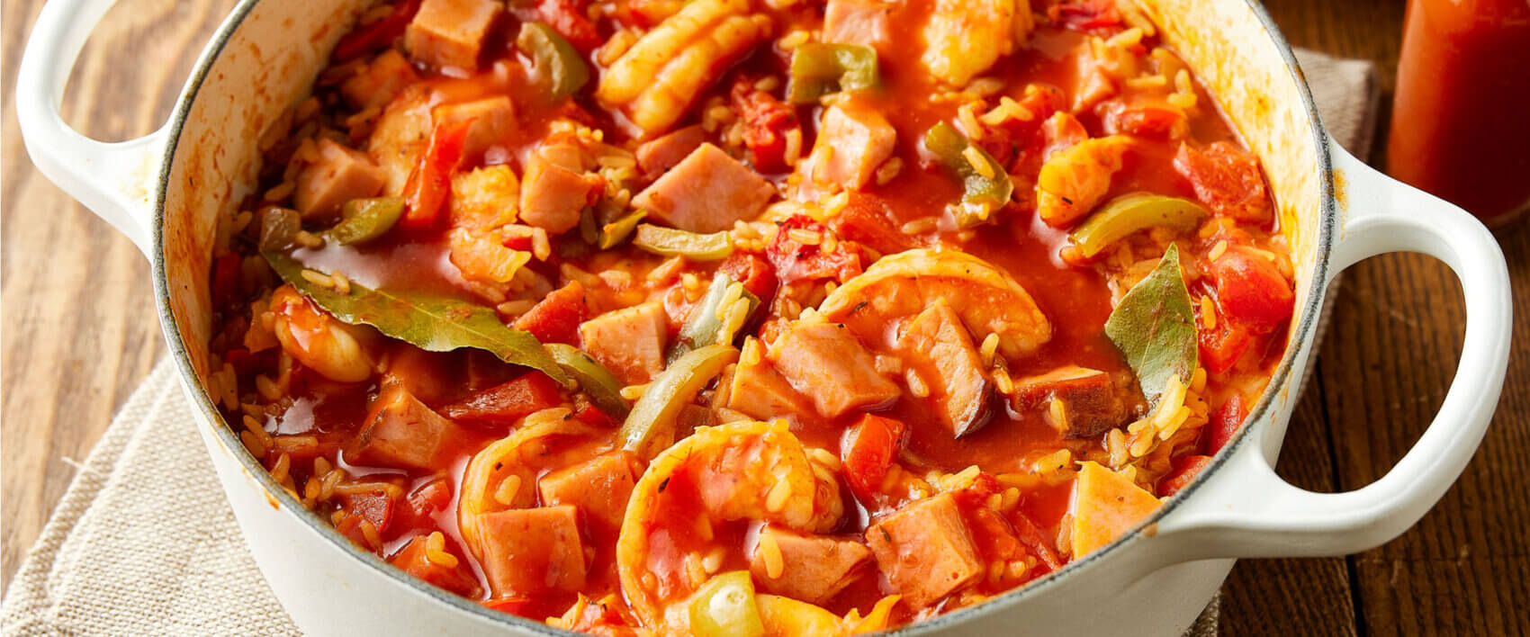 Jambalaya with Ham and Shrimp HORMEL® CURE 81® Ham