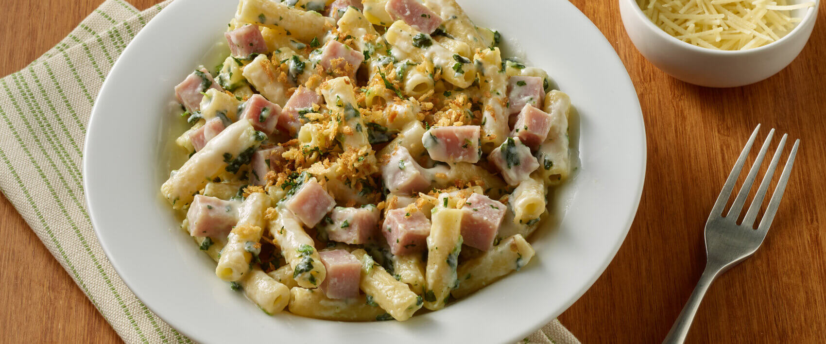 Ham and spinach pasta hormel cure 81 ham