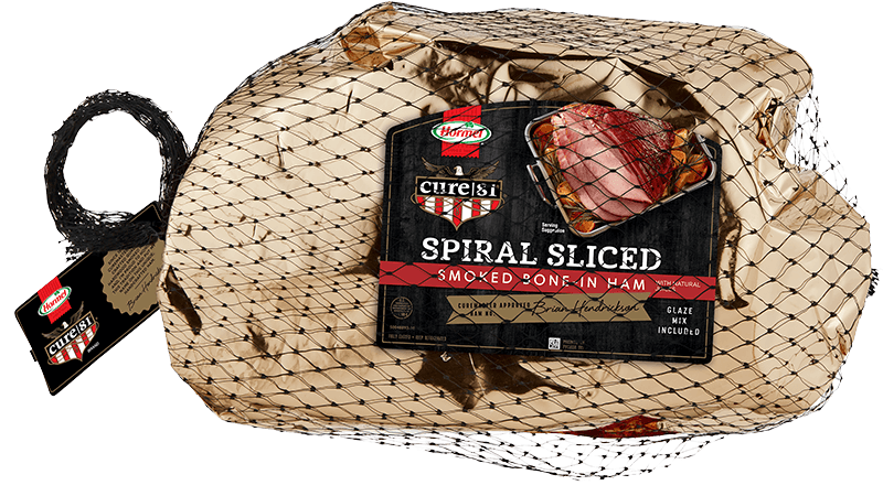 Spiral Sliced Smoked Bone-In Ham package