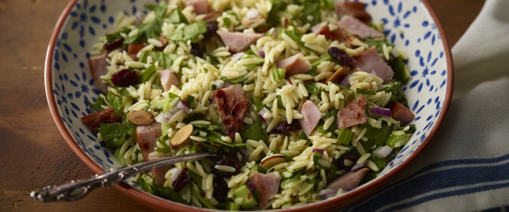 Ham & Orzo Salad - HORMEL® CURE 81® Ham