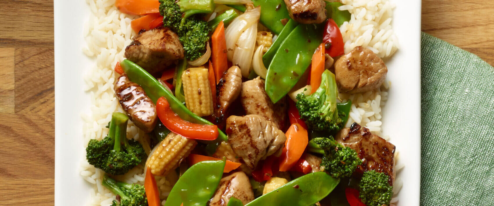Teriyaki Pork and Vegetable Stir-Fry - HORMEL® Marinated Meats