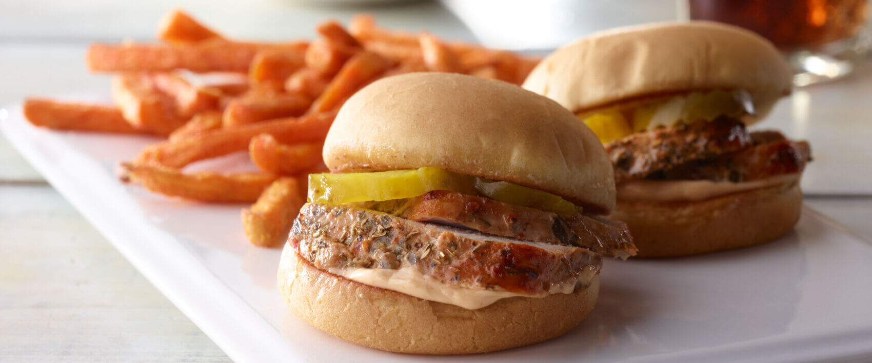 Pork Sliders - HORMEL® Marinated Meats