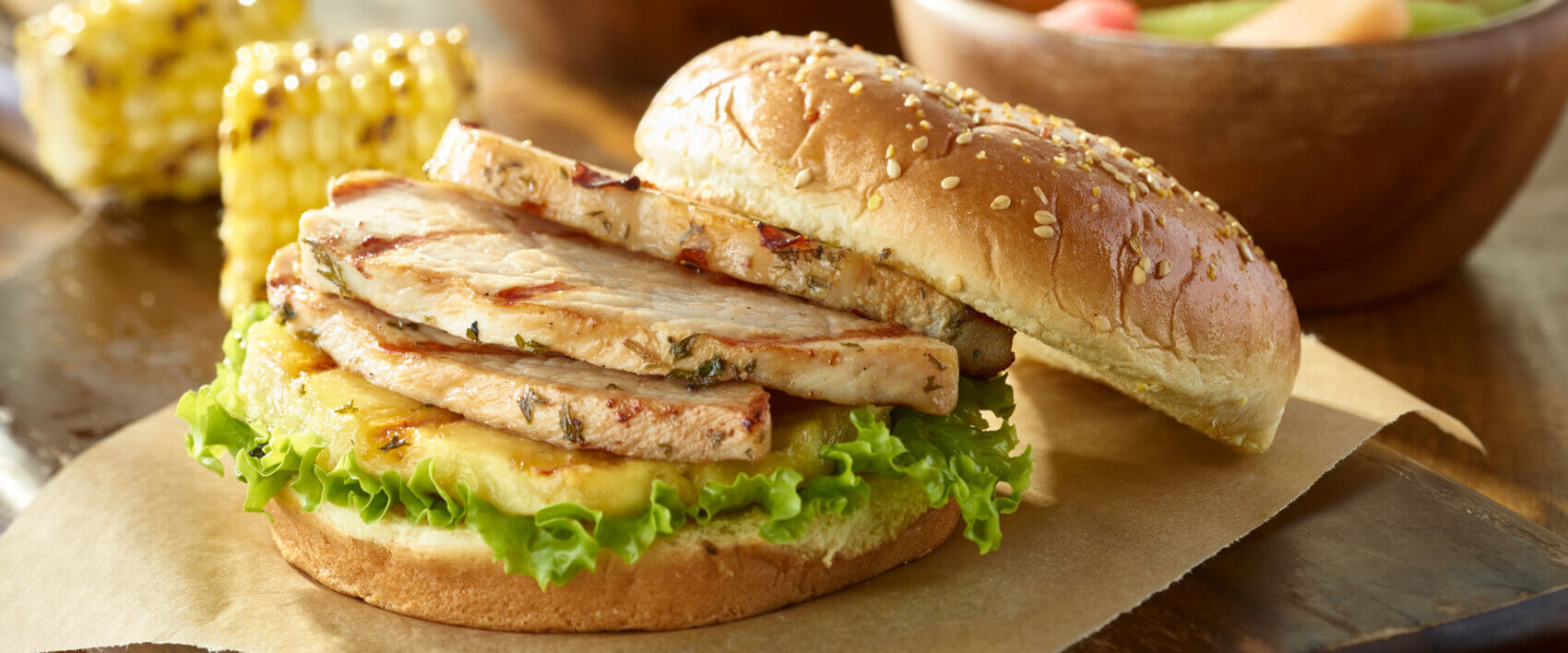 West Coast Grilled Pork Sandwich - HORMEL® Marinated Meats