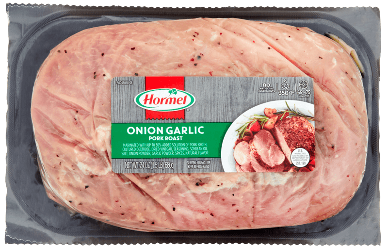 Onion Garlic Pork Roast package