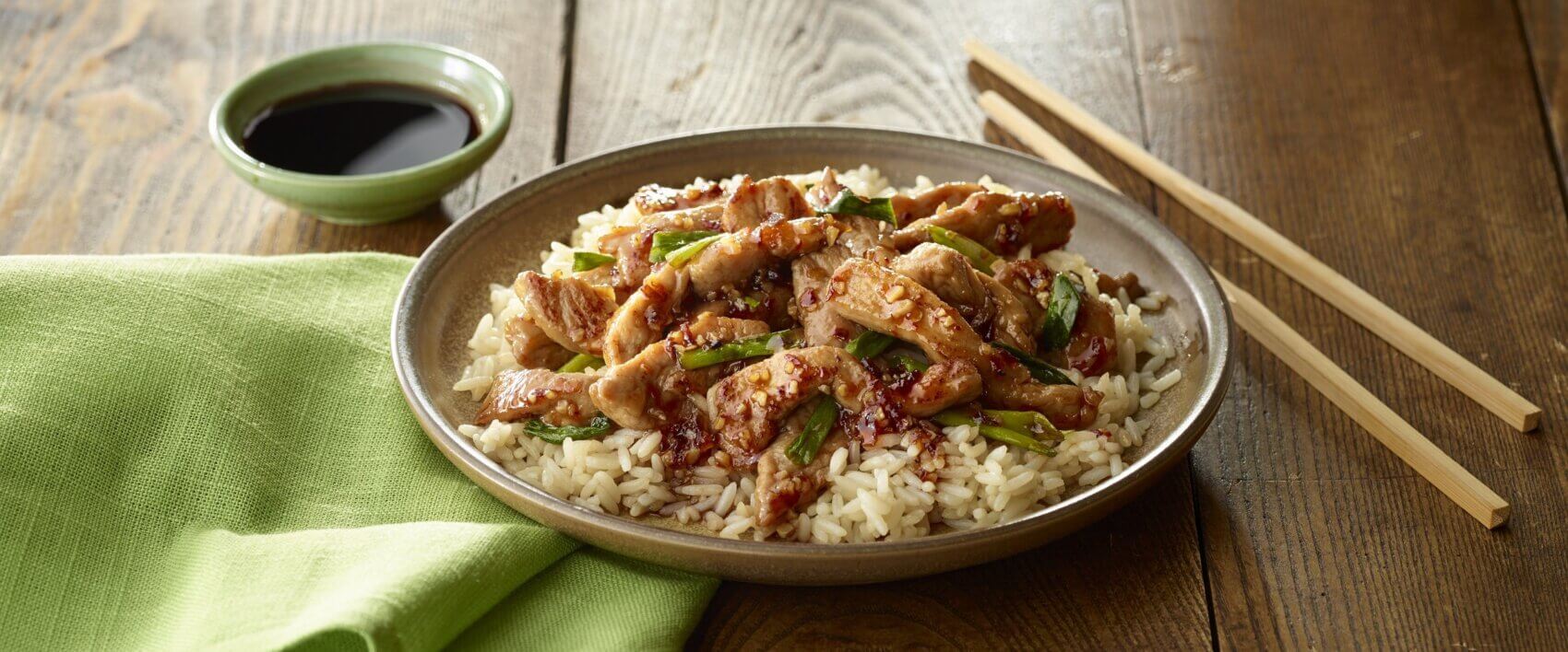 Garlic and Ginger Glazed Sticky Pork - HORMEL® Marinated Meats