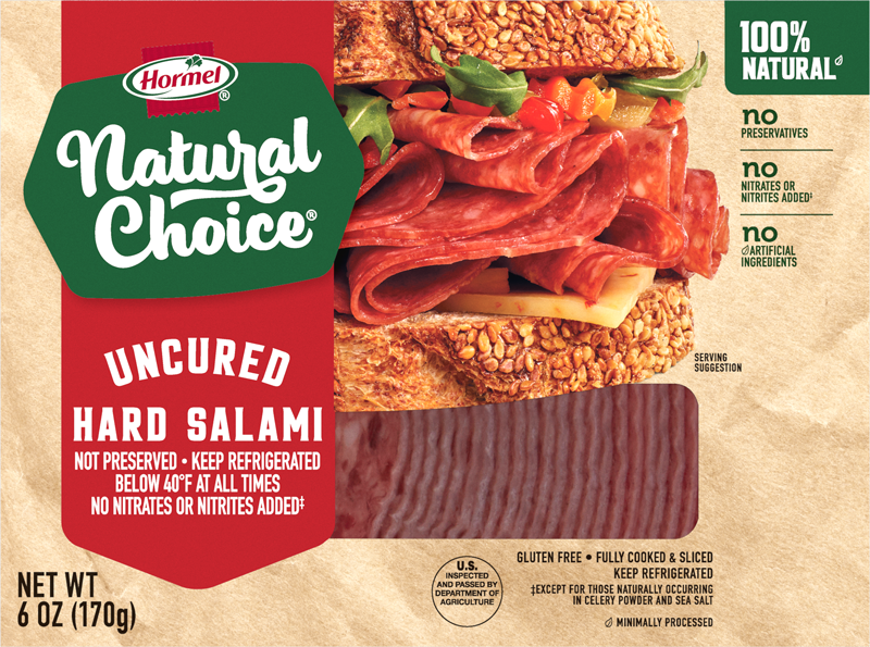 uncured hard salami