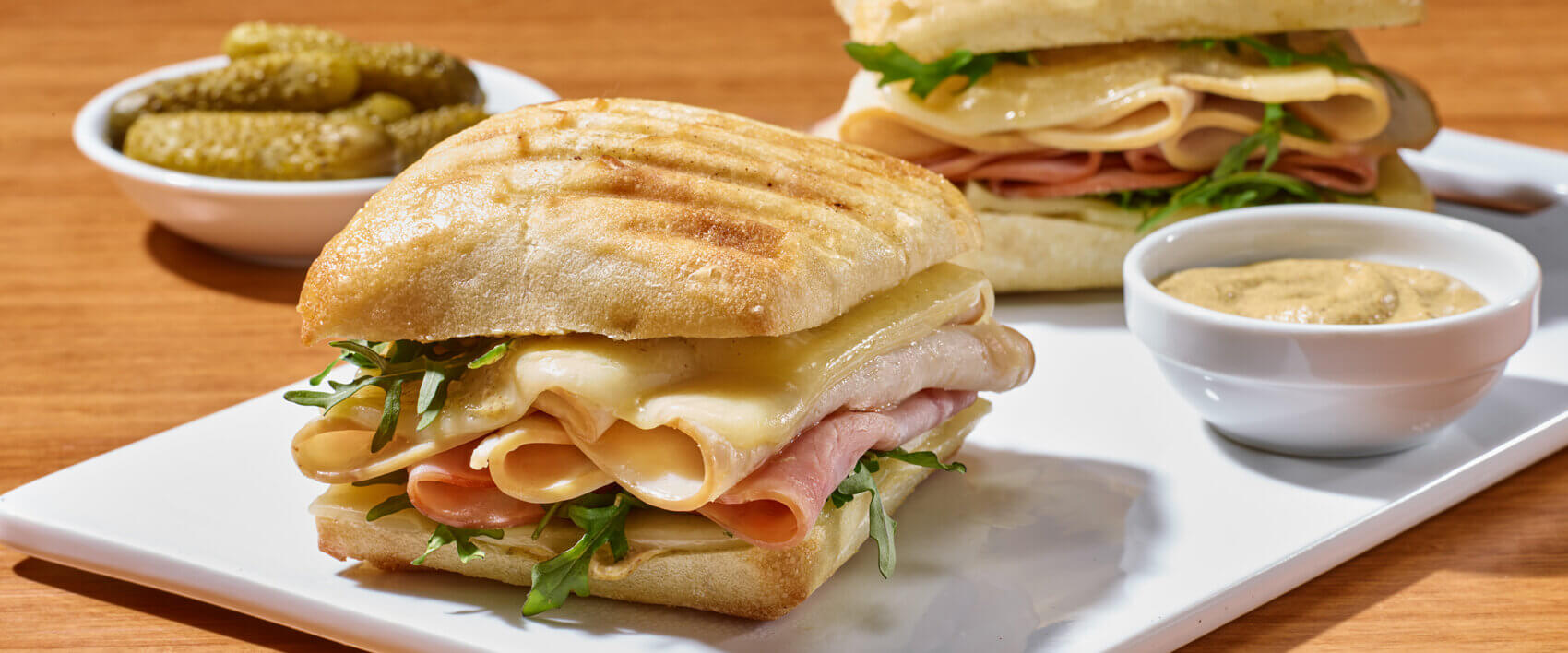 Chicken Cordon Bleu Panini - HORMEL® NATURAL CHOICE® meats