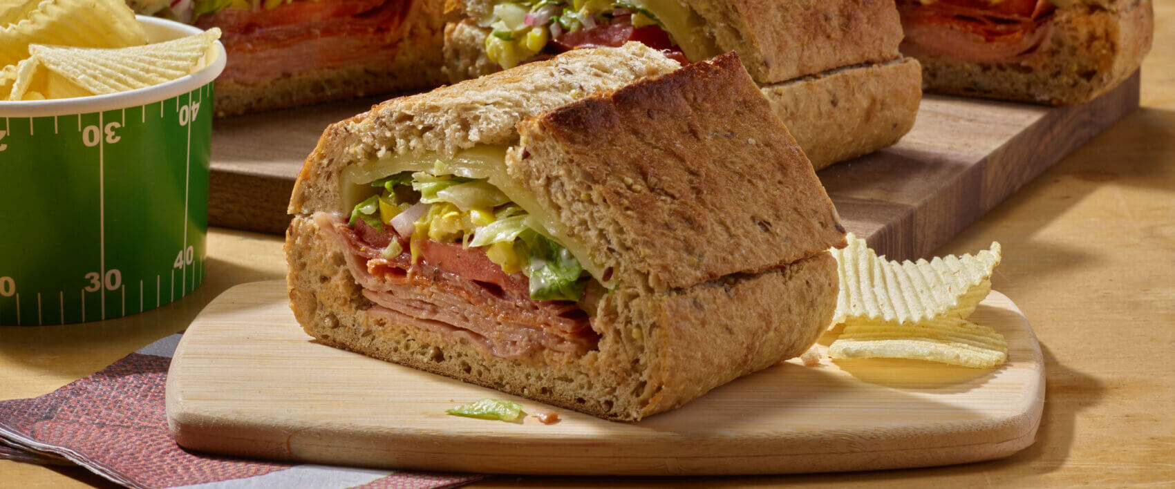 Grinder Sandwich - HORMEL® NATURAL CHOICE® meats