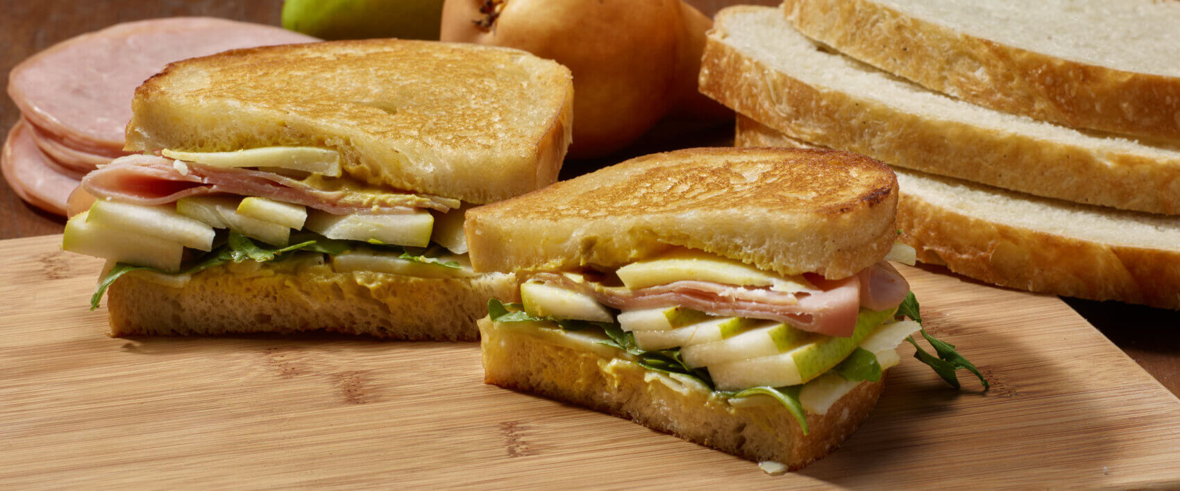 Ham and Pear Panini - HORMEL® NATURAL CHOICE® meats