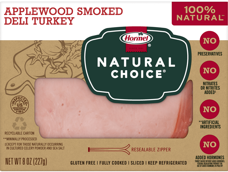 Applewood Smoked Deli Turkey package