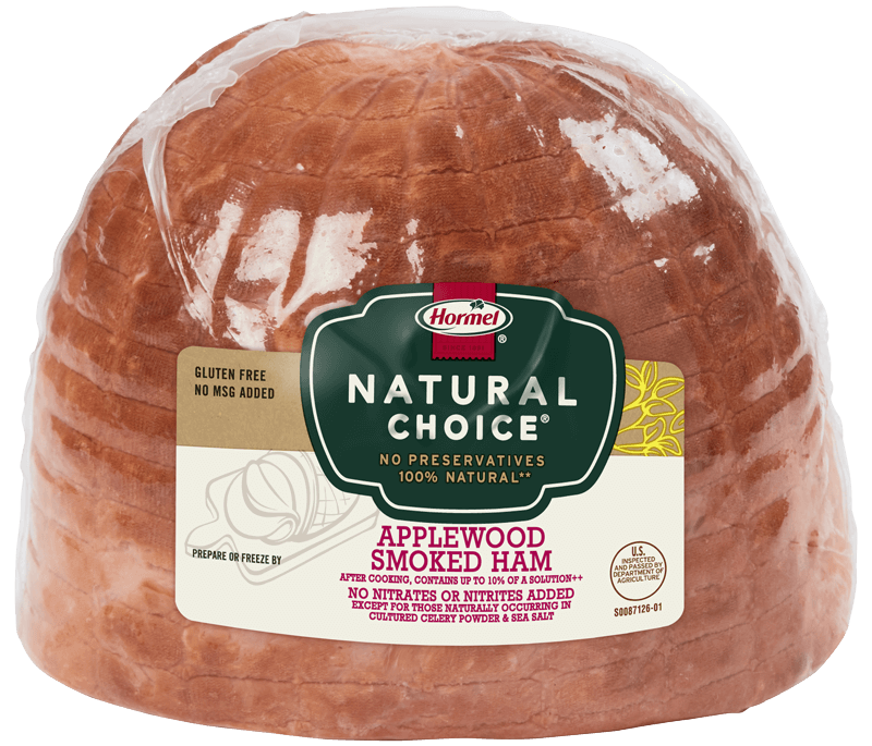 Applewood Smoked Half Ham package