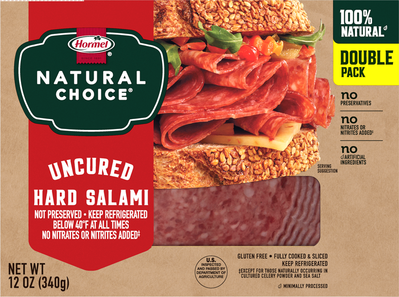 Uncured hard salami 2025