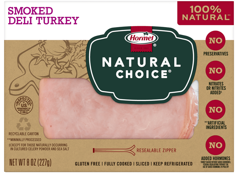 Natural Choice Smoked Deli Turkey package