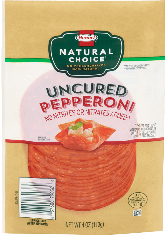 Uncured Sandwich Pepperoni package