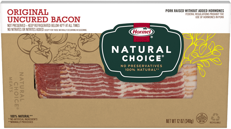 Original Uncured Bacon 12oz package