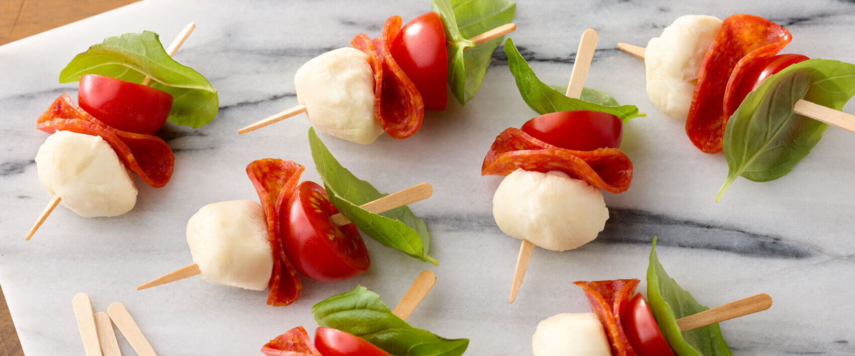 Pepperoni Caprese Pops - HORMEL® Pepperoni