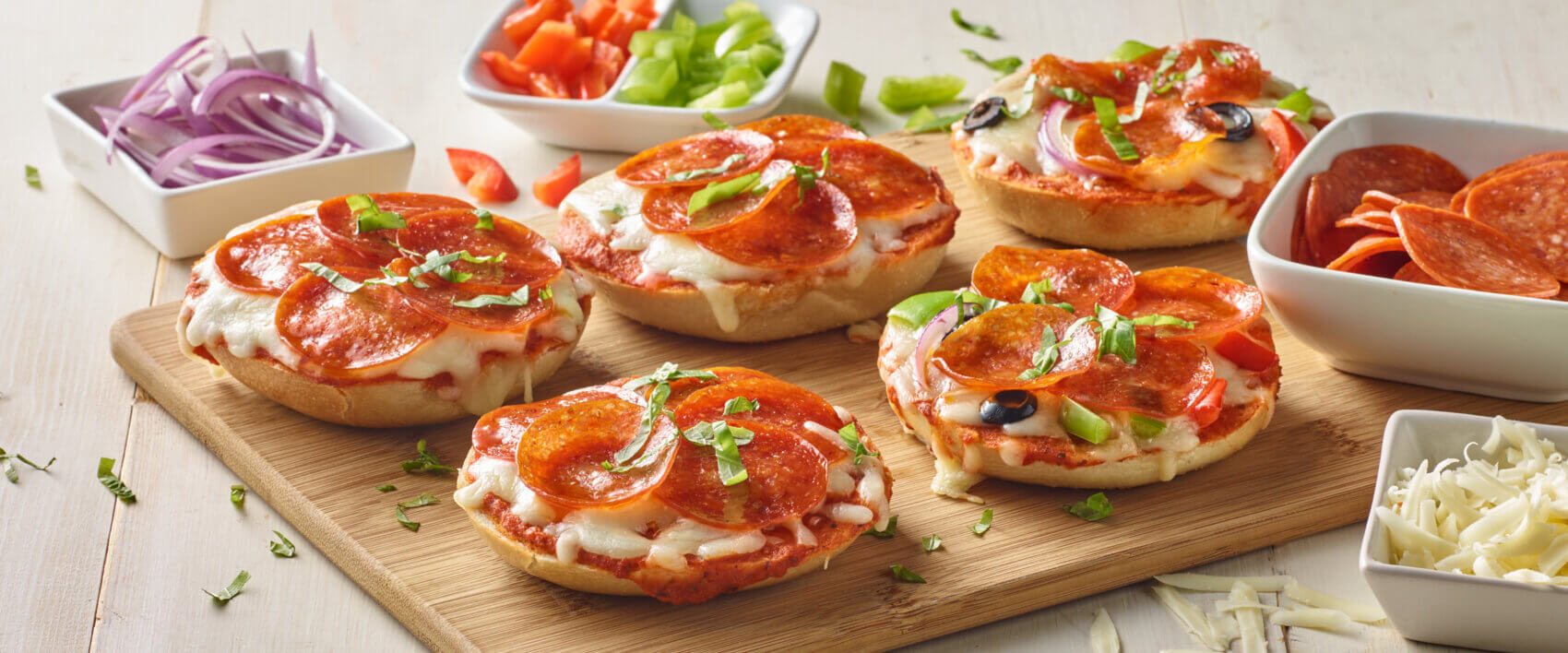 Pepperoni Pizza Bagels HORMEL® Pepperoni